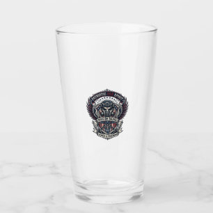 Patriotisk Vaktmask Frihet Militärt Inspirerad Glaskopp
