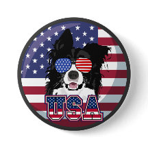 Patriotisk Valp USA