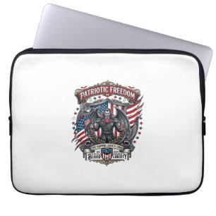 Patriotisk Vampyr Frihet Lord Skräck Monster Patr Laptop Fodral