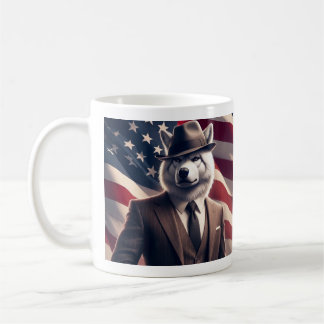 Patriotisk Varg Kaffemugg