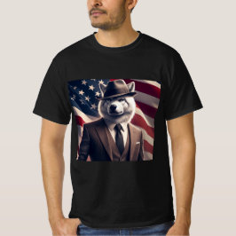 Patriotisk Varg T Shirt