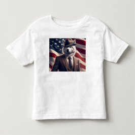 Patriotisk Varg T Shirt
