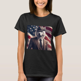 Patriotisk Varg T Shirt