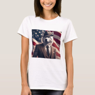 Patriotisk Varg T Shirt
