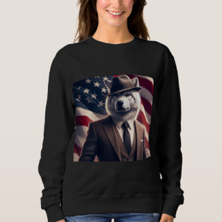 Patriotisk Varg T Shirt