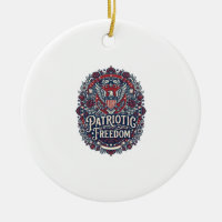 Patriotisk vårträdgård vektor grafisk t-shirt