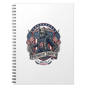 Patriotisk Varulv Patriot Skräck Monster Patriot  Anteckningsbok