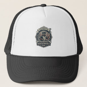 Patriotisk Varulv Patriot Skräck Monster Patriot Keps