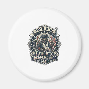 Patriotisk Varulv Patriot Skräck Monster Patriot Magnet