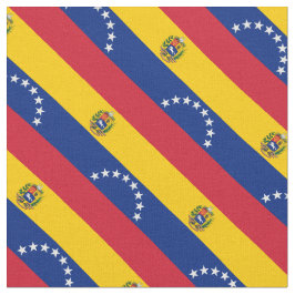 Patriotisk: Venezuelas Flagga Tyg