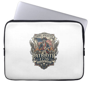 Patriotisk Zombie Patriot General Zombie Apokalyps Laptop Fodral