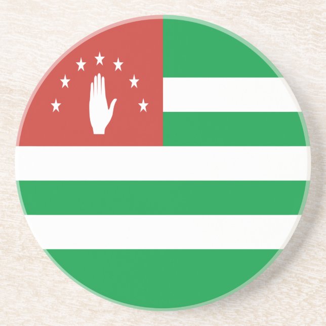 Patriotiska Abchaziens flagga Underlägg (Framsidan)
