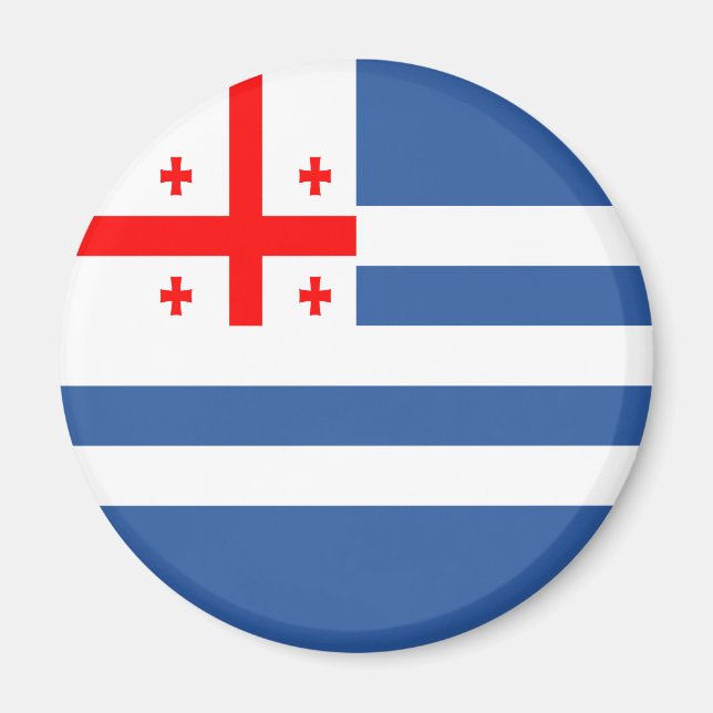 Patriotiska Adjara-flaggan Magnet (Framsidan)