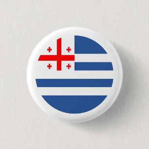 Patriotiska Adjaraflaggan Knapp