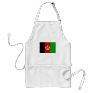 Patriotiska Afghanistanflaggan Förkläde