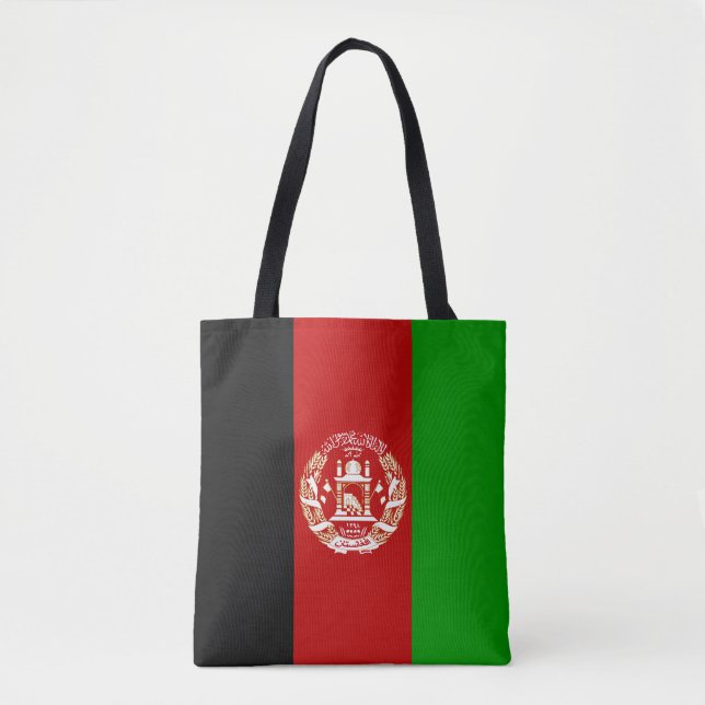 Patriotiska Afghanistanflaggan Tygkasse (Framsida)