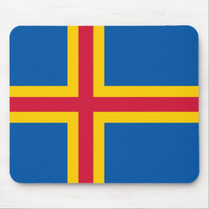 Patriotiska Ålands flagg Musmatta