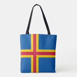 Patriotiska Ålands flagg Tygkasse