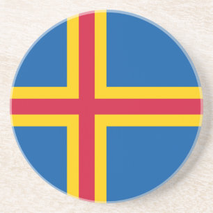 Patriotiska Ålands flagg Underlägg