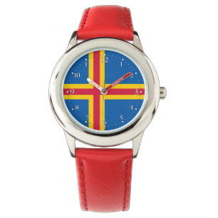 Patriotiska Ålands flaggbevakning Armbandsur