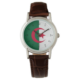 Patriotiska algeriska flaggan armbandsur