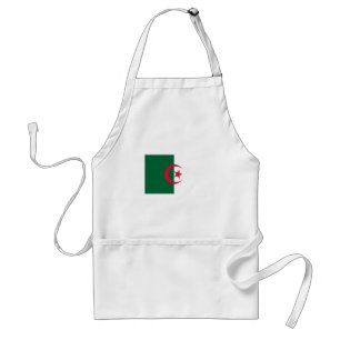 Patriotiska algeriska flaggan förkläde