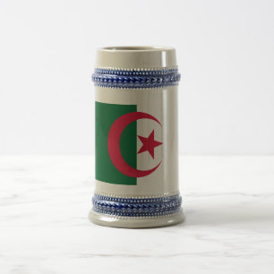 Patriotiska algeriska flaggan sejdel