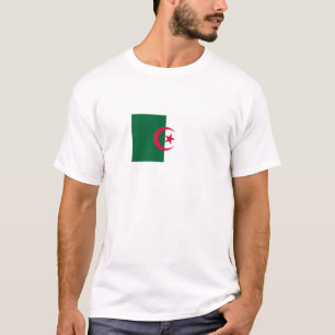 Patriotiska algeriska flaggan t shirt