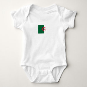 Patriotiska algeriska flaggan tee shirt