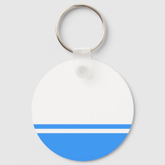 Patriotiska Altajrepubliken Flagga Nyckelring (Framsida)
