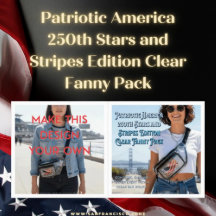 Patriotiska Amerika 250-års Stjärnor och Ränder Ed
