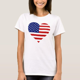 Patriotiska Amerika alltid i mitt hjärta Tröja
