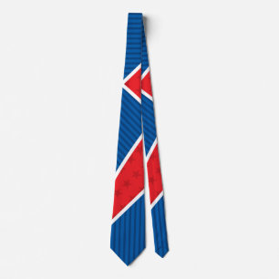 Patriotiska amerikanska fyrverkerier slips