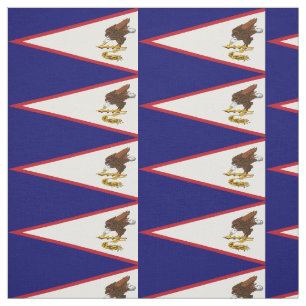 Patriotiska Amerikanska Samoa-flaggan Tyg