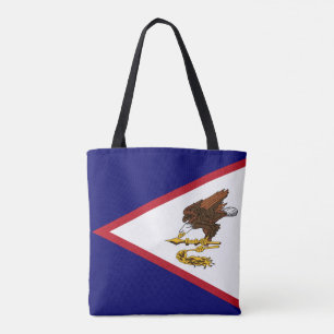 Patriotiska Amerikanska Samoa-flaggan Tygkasse