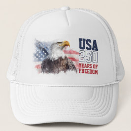Patriotiska Amerikas 250-årsjubileum USA Frihet Keps