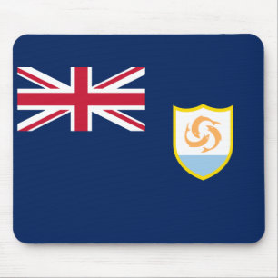 Patriotiska Anguillas flagga Musmatta