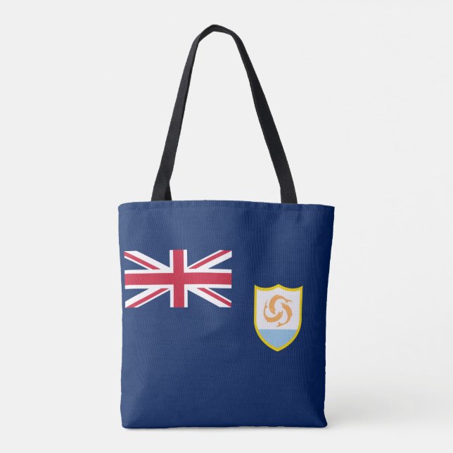 Patriotiska Anguillas flagga Tygkasse (Baksida)
