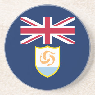 Patriotiska Anguillas flagga Underlägg