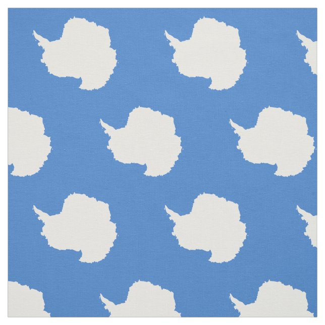 Patriotiska Antarktiska flaggan Tyg (Provkarta)