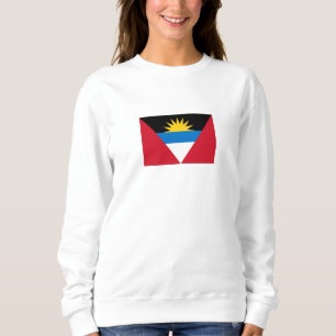 Patriotiska Antigua och Barbuda flagga T Shirt