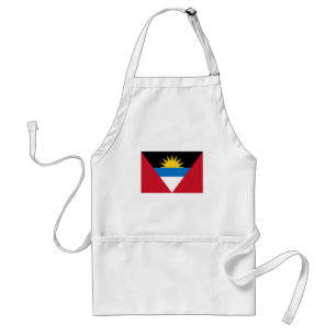 Patriotiska Antigua och Barbuda flaggan Förkläde