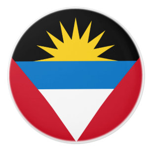 Patriotiska Antigua och Barbuda flaggan Knopp