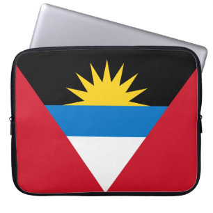 Patriotiska Antigua och Barbuda flaggan Laptop Fodral
