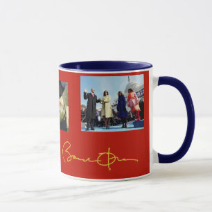 Patriotiska Barack Obama Mugg