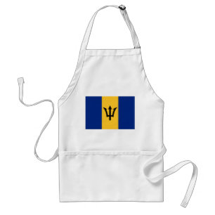 Patriotiska Barbadosflaggan Förkläde
