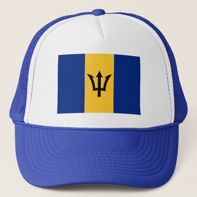 Patriotiska Barbadosflaggan Keps (Framsida)