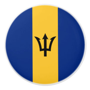 Patriotiska Barbadosflaggan Knopp