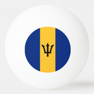 Patriotiska Barbadosflaggan Pingisboll