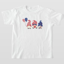 Patriotiska barn tshirt